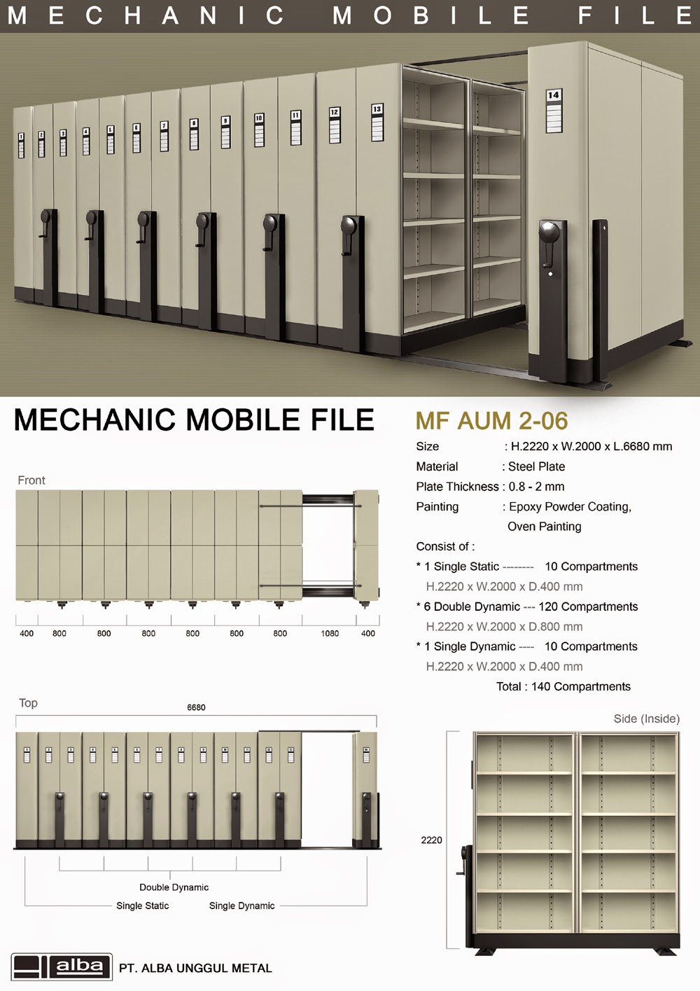 Distributor Jual Mobile File System Alba Di Jakarta