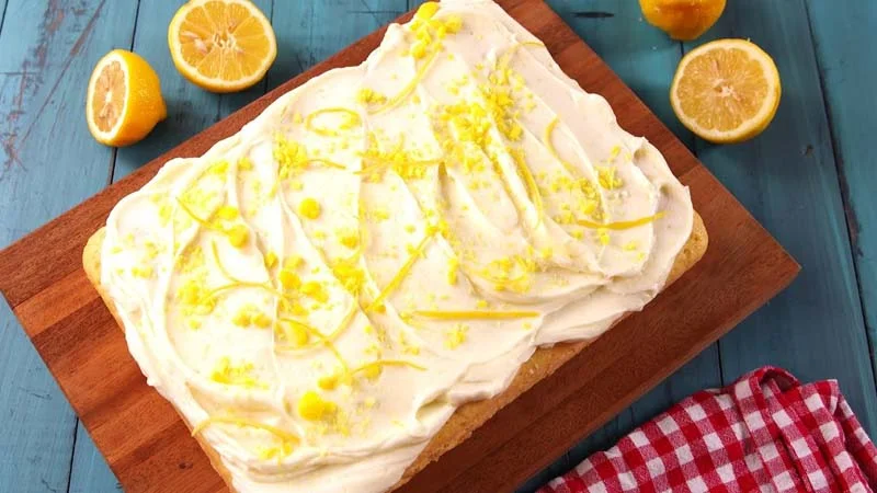 Duke's Lemon Drop Sheet Cake