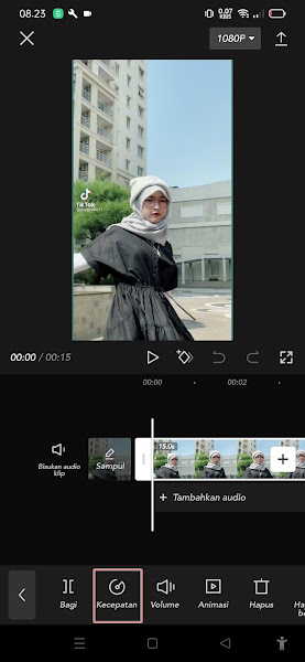 How to Edit Slow Motion Videos in the Capcut Application 3