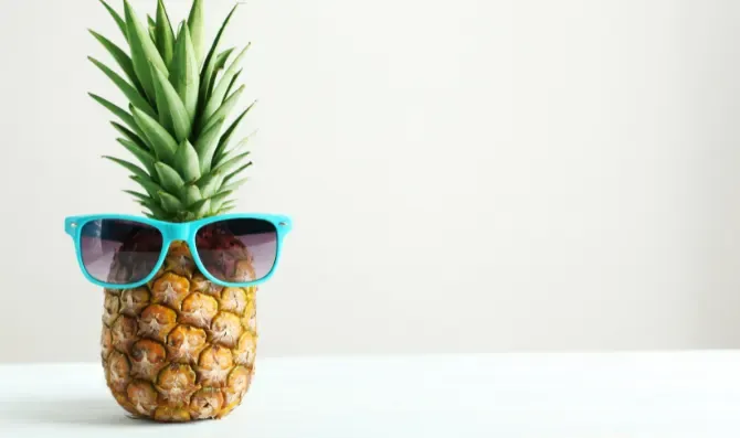 Pineapple for skin benefits