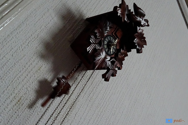 reloj cucú proviniente de la Selva Negra