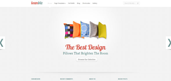 LeanBiz Premium Wordpress Theme Free Download by ElegantThemes.