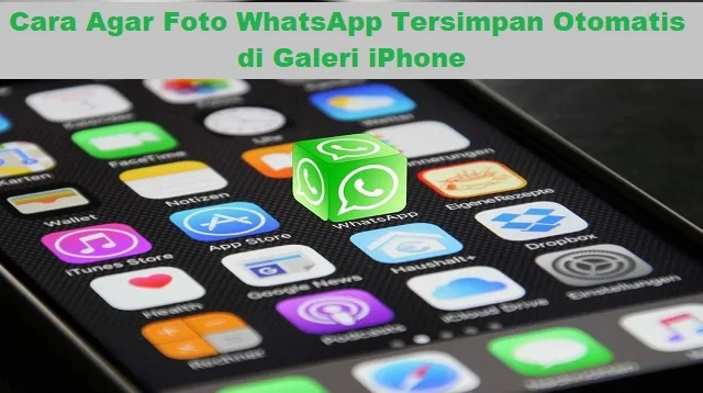 Cara Agar Foto WhatsApp Tersimpan Otomatis di Galeri iPhone