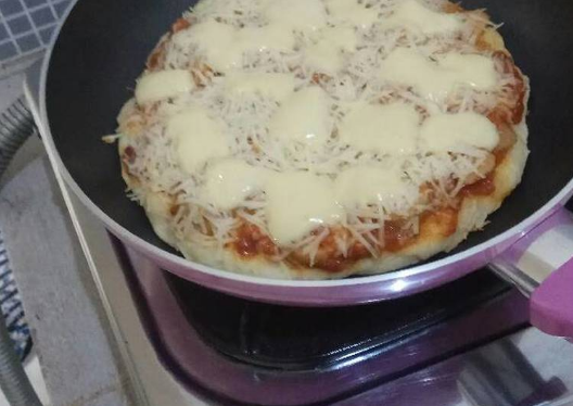 PIZZA TEFLON SIMPLE, ENAK DAN MURAH