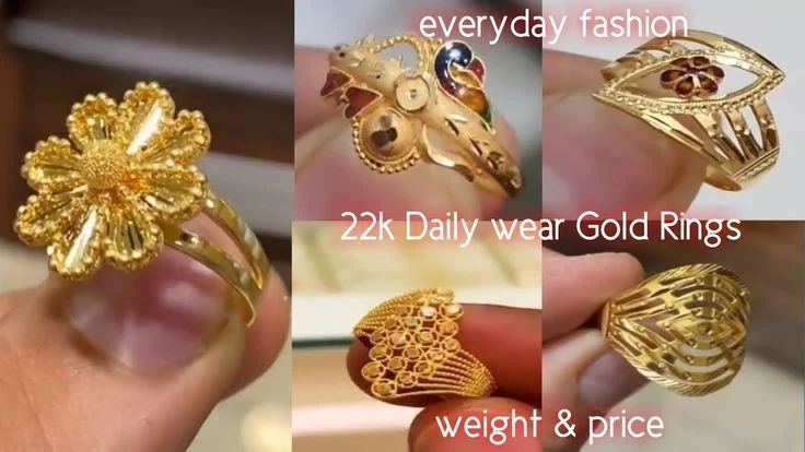 নিউ আংটির ডিজাইন  - ছেলে মেয়েদের সোনার আংটি ডিজাইন । রিং আংটি ডিজাইন  - Gold ring designs for girls - NeotericIT.com