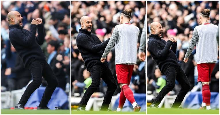 VIDEO) Liverpool fans fume at Pep Guardiola's disrespectful celebration as  he gloats in front of Tsimikas - Football News & Music site