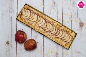 Tarte amandine aux pommes