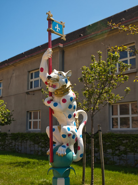 jiemve, Calais, Eglise Notre-Dame, bestiaire, panthère