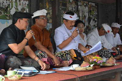 Wagub Cok Ace Pimpin Rapat Persiapan Rangkaian Upacara  di Pura  Agung Besakih 