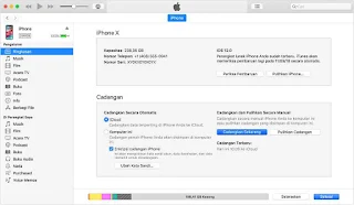 Cara backup data iphone ke komputer atau laptop 