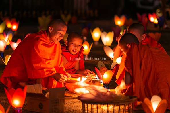 Awk Pansa in Luangprabang