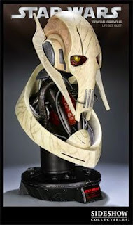 General Grievous Life-size Bust for Sale 1