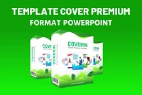 Template Ecover Buku Ebook Berbasis PowerPoint Coverin