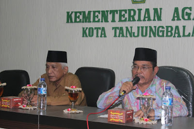 Kabid Urais & Binsyar Kanwil Kemenagsu Berikan Pembinaan Dijajaran Seksi Bimas Islam Kemenag Tanjungbalai