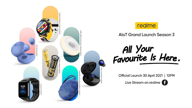 Realme Will Be Making a Season 3 Grand Launch for all your favourite AiOT!