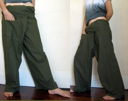 Second, I'm going to put together a pair of these Thai Fisherman's Pants in 