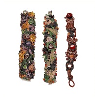 Freeform Beadwork Cuffs by Sue Sloan