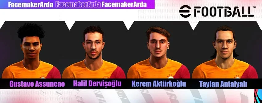 Facepack Galatasaray 2021 For PES 2013