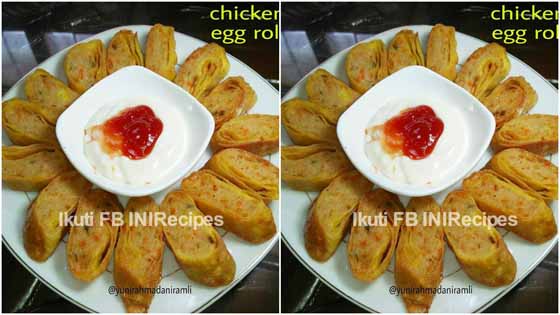 Resep Membuat Chicken Egg Roll Sederhana Praktis, Ekonomis Dengan Rasa Istimewa by Yuni Rahmadan