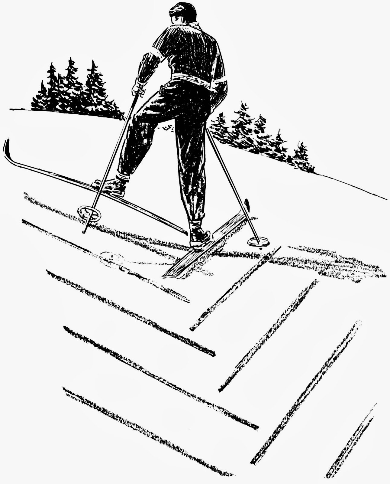 Fitditz Cross Country Skiing with regard to Skiing Herringbone Technique