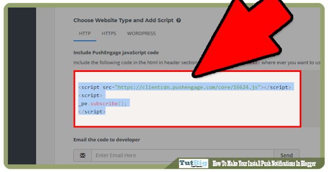 How To Make Your Install Push Notifications In Blogger 