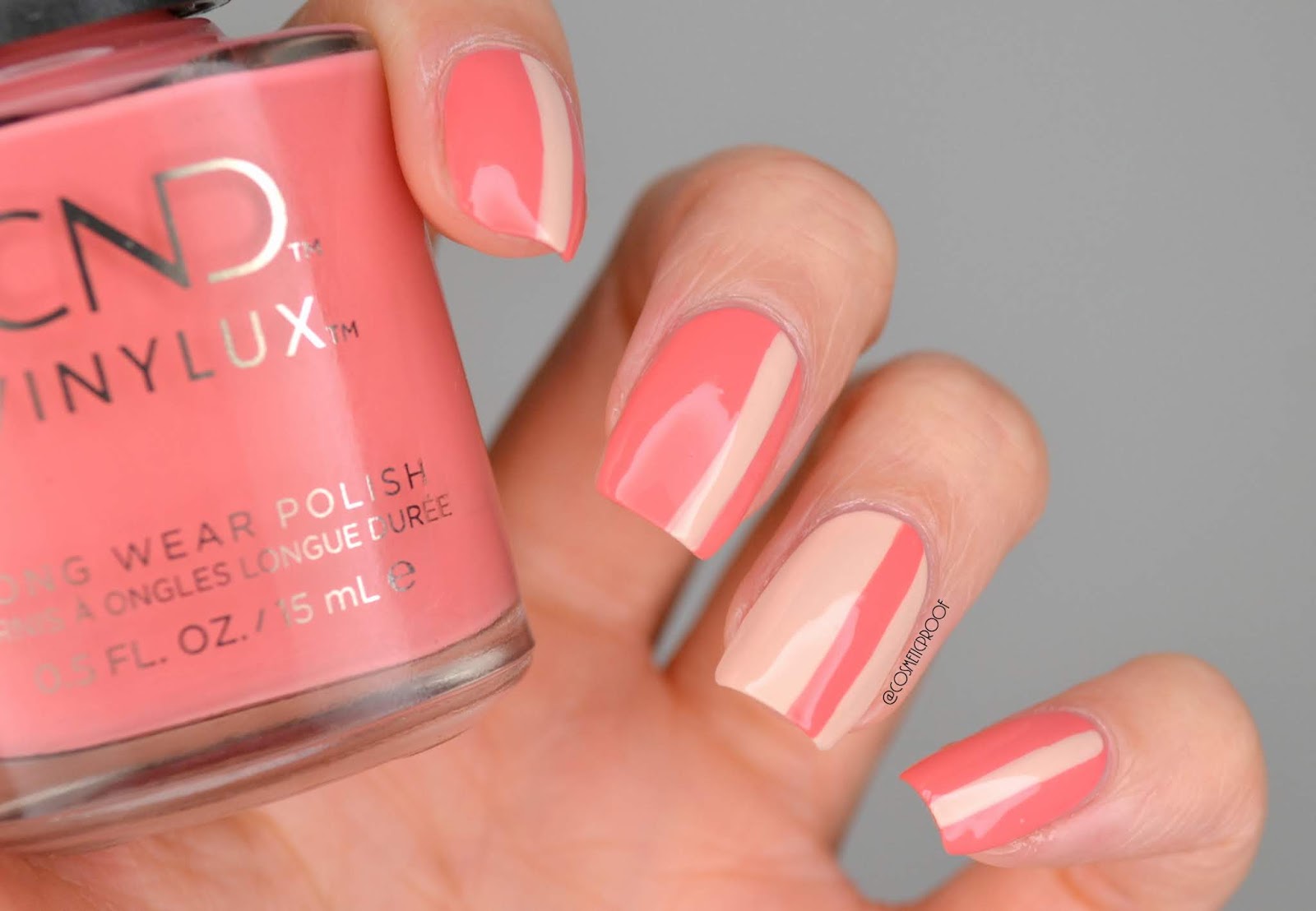 Nails Coral With The New Cnd Sweet Escape Collection