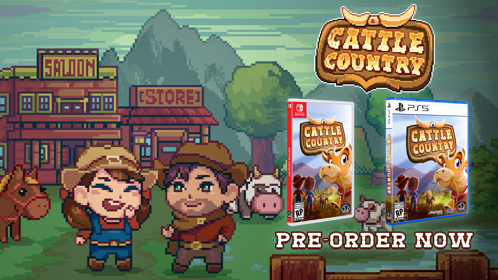 Cattle Country é anunciado para Nintendo Switch
