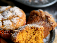 CINNAMON SUGAR PUMPKIN MUFFINS