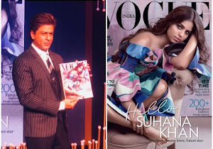 Suhana Khan makes stunning magazine cover debut, proud parents Shah Rukh Khan and Gauri share pics, video