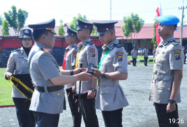 Kapolda Sumut Lantik 361 Personel Bintara SPN Hinai