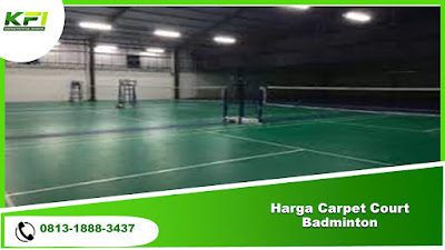Harga Carpet Court Badminton