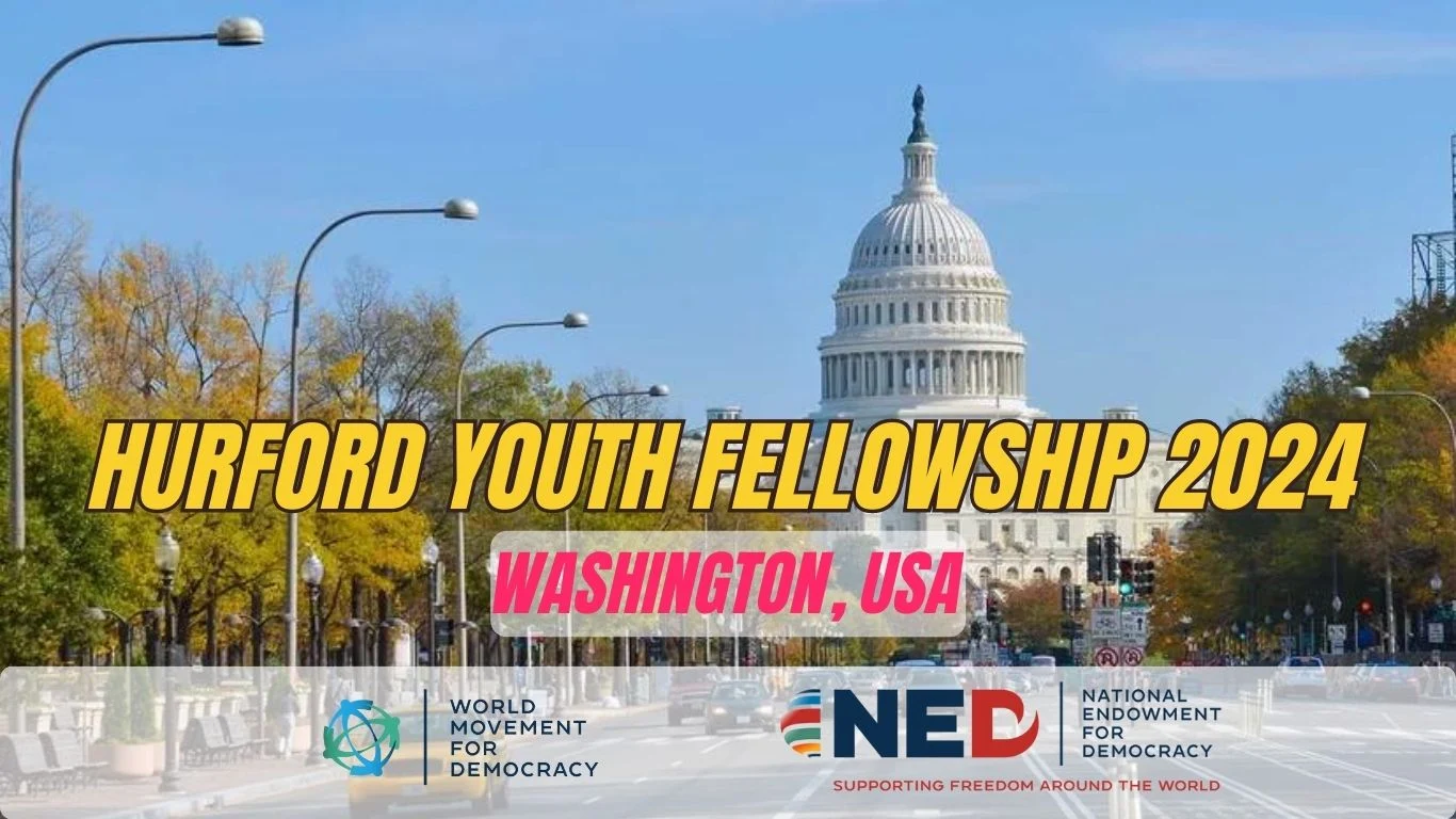 Hurford Youth Fellowship 2024 in Washington, USA (Fully Funded)