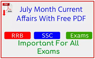 Monthly Current Affairs_July 2021