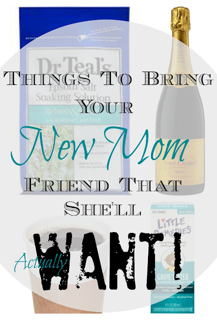 Have a friend who just had a baby? Here are some things to bring her and do for her - that she'll really appreciate! Take it from this experienced mama