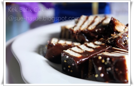 HaSue: I Love My Life: Oh! Kek Batik Coklat