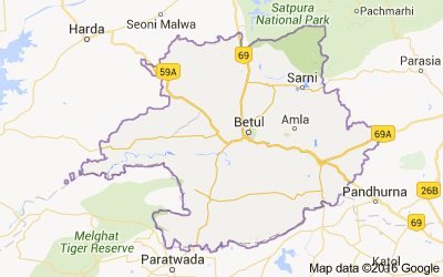 betul-district-map