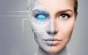 A female cyborg
