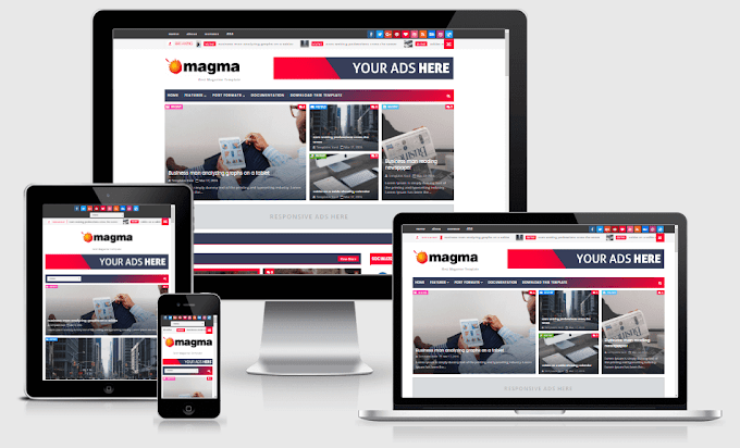 Magma - Best Responsive Magazine Blogger Theme