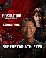 Physical: 100 Season 2 Contestants Group 4 Superstar Athletes