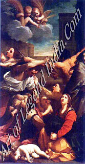 Annibale's successor, A pupil of the Carracci brothers, Guido Reni became one of the greatest artists of the Bolognese school. The Massacre of the Innocents is one of the artist's many religious works now housed in the Pinacoteca in Bologna. 