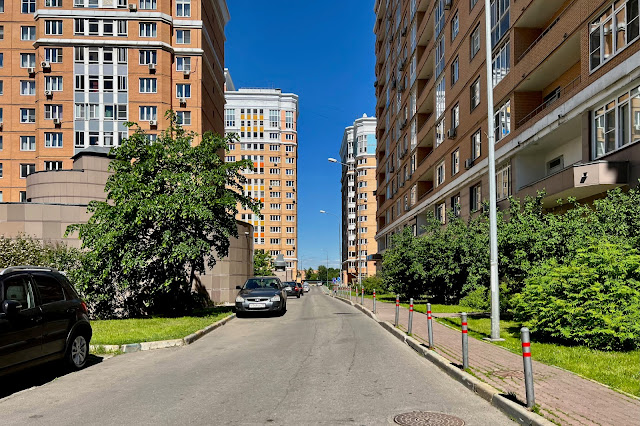 Проектируемый проезд № 6631, дворы, жилой комплекс «Царицыно» (территория бывшего Московского комбината хлебопродуктов)