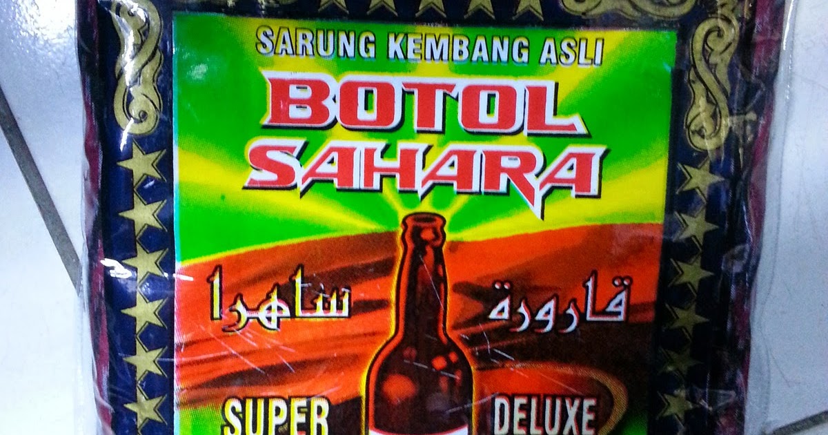 Sarung Goyor Jumbo Botol Sahara Super Koleksi 