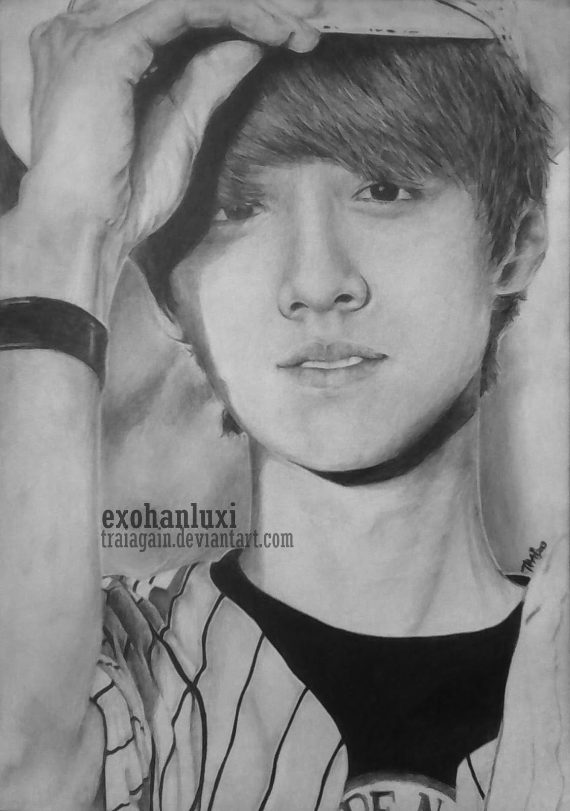 Trai Artwork FanArt Luhan EXO