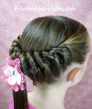 spiral twist hairstyle