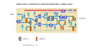 UNION TUBE AND TRANSISTOR BUMBLE BUZZ - POINT TO POINT LAYOUT