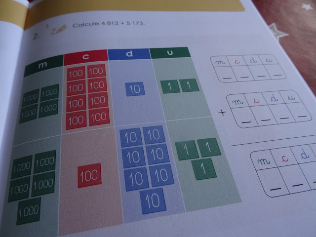 Calculer avec les timbres Montessori