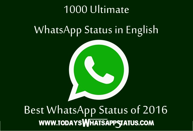 1000 Ultimate Status  for WhatsApp in English  Best  