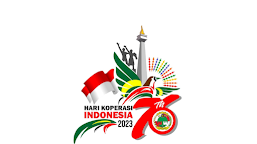 Logo Resmi “HARI KOPERASI INDONESIA ke 76” Diluncurkan