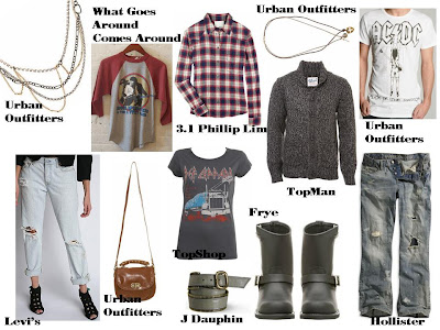 Grunge Fashion Style on Ber Chic  Look Of The Week  Grunge Chic