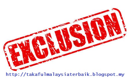 Pengecualian Insurans Takaful Malaysia